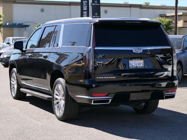 used 2023 Cadillac Escalade ESV car, priced at $71,000