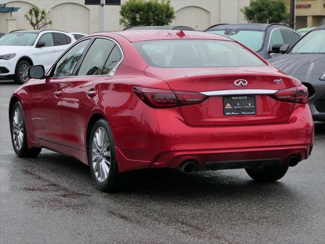 used 2021 INFINITI Q50 car, priced at $25,000