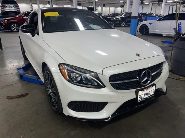 used 2018 Mercedes-Benz C-Class car, priced at $26,400