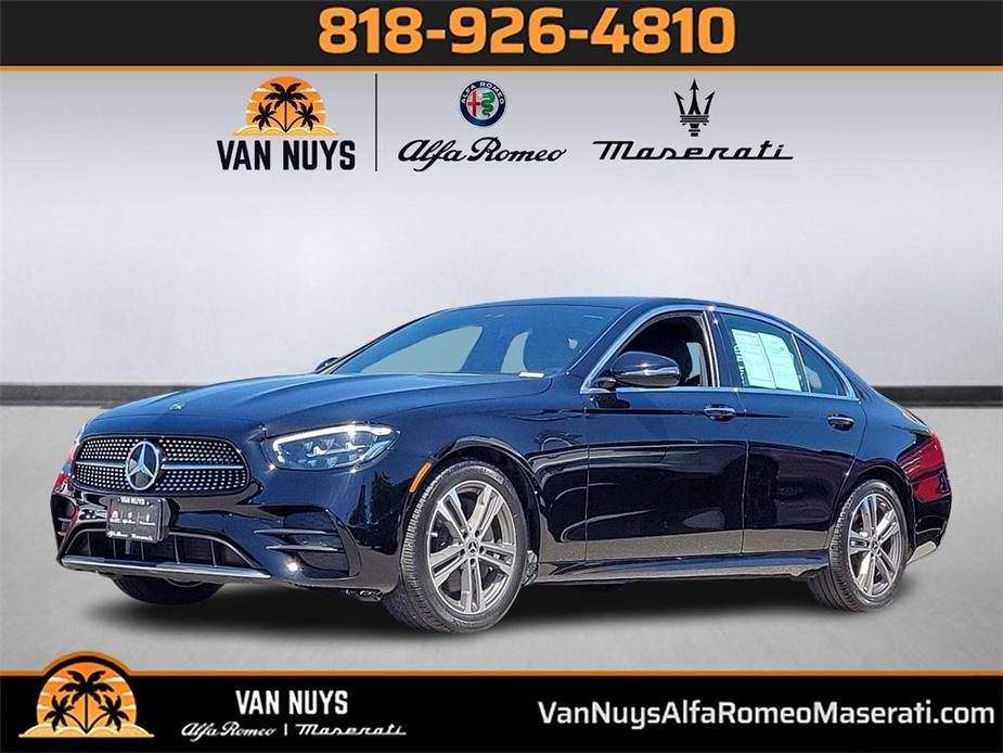 used 2021 Mercedes-Benz E-Class car, priced at $39,800