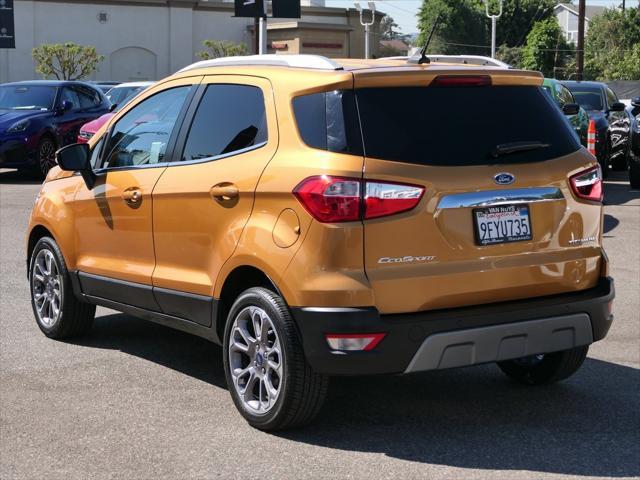 used 2021 Ford EcoSport car, priced at $15,400