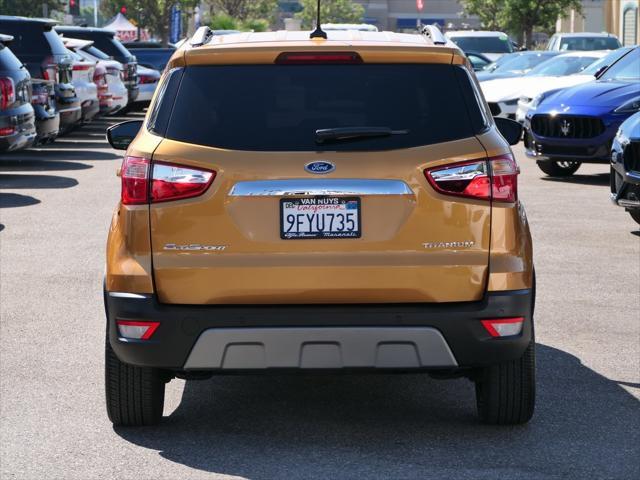 used 2021 Ford EcoSport car, priced at $15,400