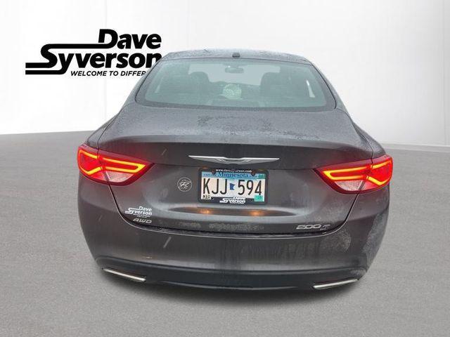 used 2015 Chrysler 200 car, priced at $11,000