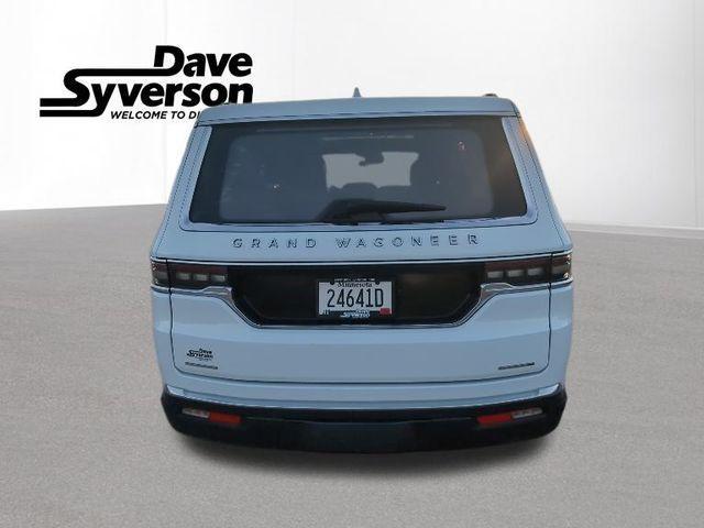 used 2022 Jeep Grand Wagoneer car, priced at $60,000