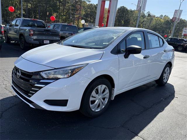 new 2025 Nissan Versa car, priced at $20,695