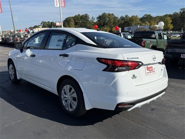 new 2025 Nissan Versa car, priced at $20,695