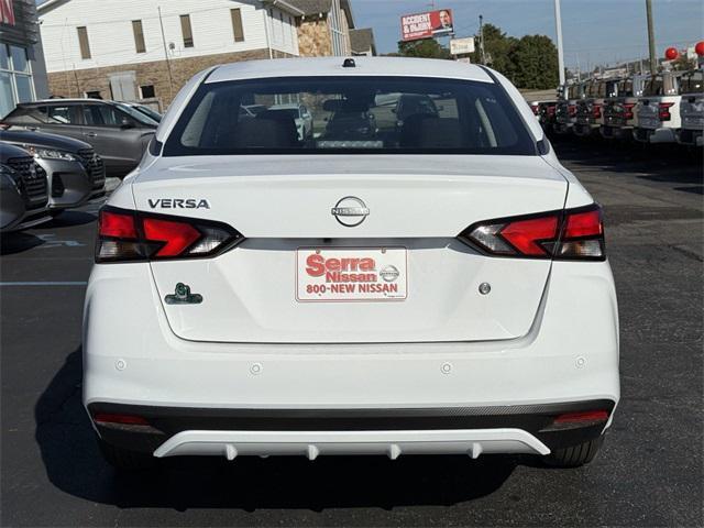 new 2025 Nissan Versa car, priced at $20,195