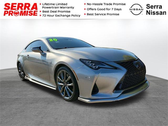 used 2020 Lexus RC 350 car, priced at $34,498