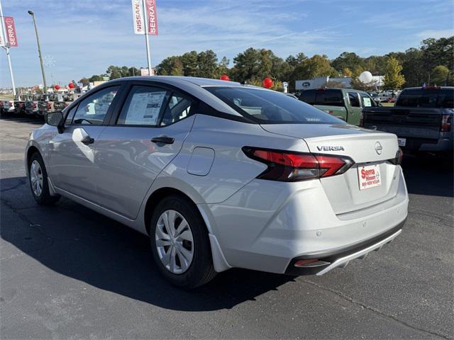 new 2025 Nissan Versa car, priced at $18,625