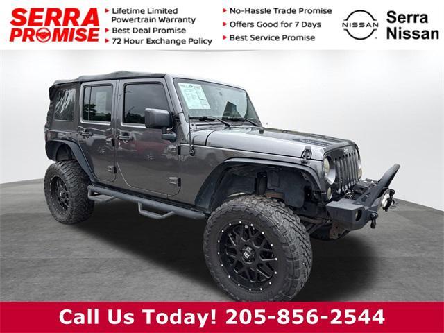 used 2016 Jeep Wrangler Unlimited car, priced at $16,009