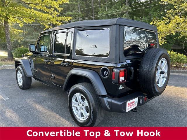 used 2022 Jeep Wrangler Unlimited car, priced at $29,956