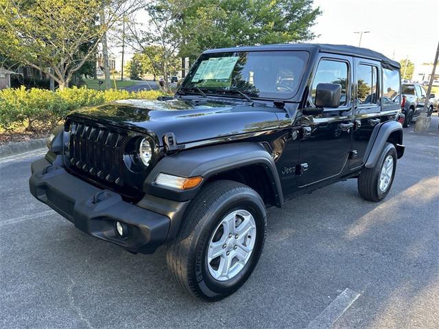 used 2022 Jeep Wrangler Unlimited car, priced at $32,899