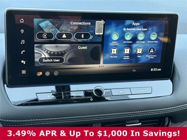 new 2025 Nissan Rogue car, priced at $42,339