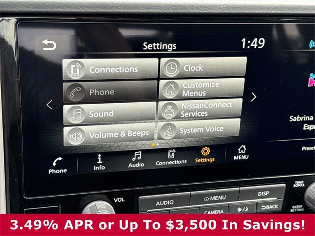 new 2025 Nissan Frontier car, priced at $35,166