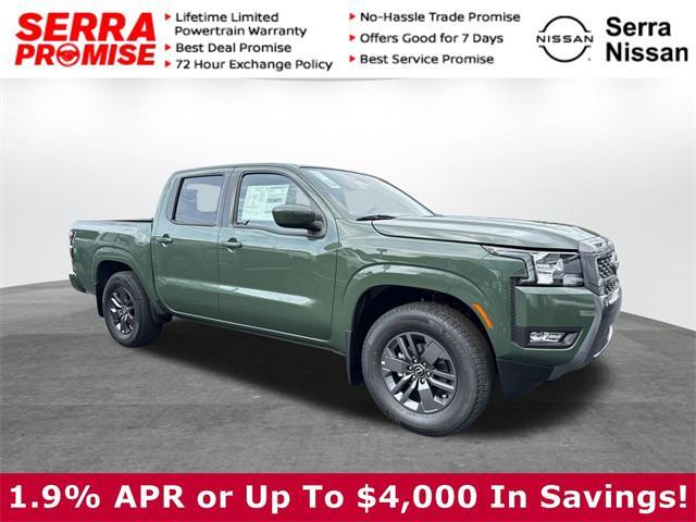 new 2025 Nissan Frontier car, priced at $33,495