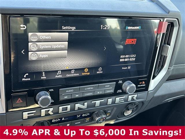 new 2025 Nissan Frontier car, priced at $30,742