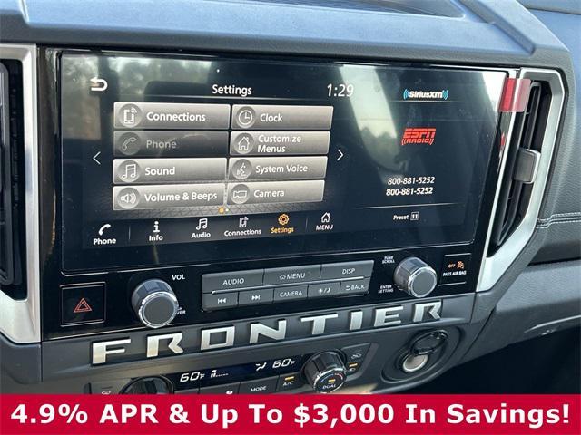 new 2025 Nissan Frontier car, priced at $30,742