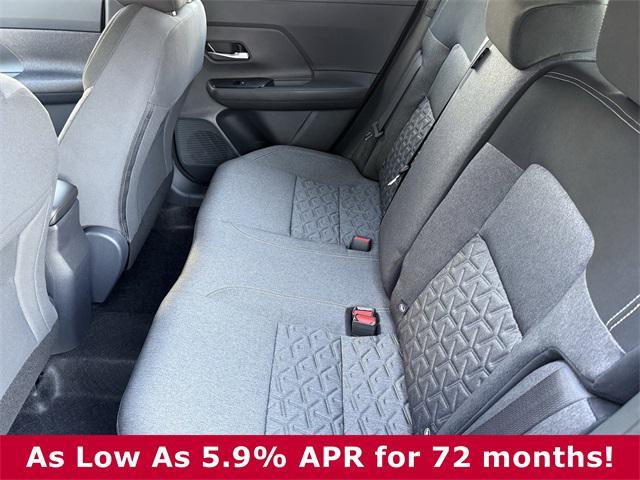 new 2025 Nissan Kicks car, priced at $25,595