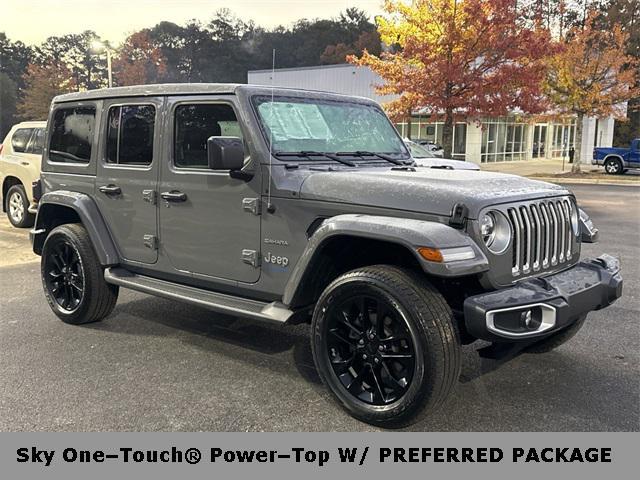 used 2021 Jeep Wrangler Unlimited 4xe car, priced at $35,499