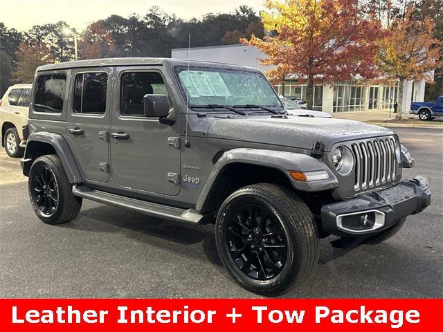 used 2021 Jeep Wrangler Unlimited 4xe car, priced at $35,699