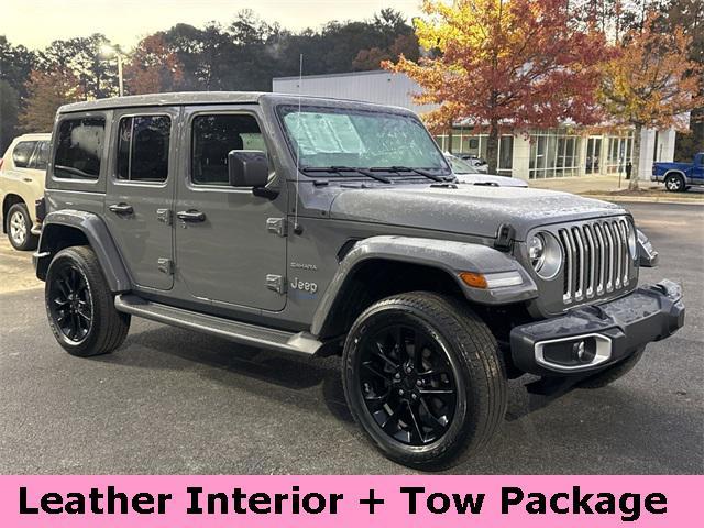 used 2021 Jeep Wrangler Unlimited 4xe car, priced at $35,699