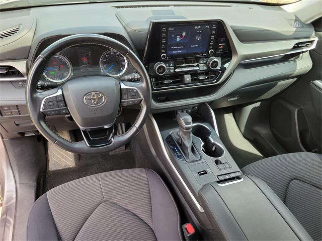 used 2021 Toyota Highlander Hybrid car, priced at $25,630