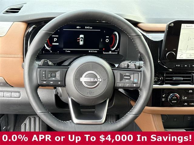 new 2025 Nissan Pathfinder car, priced at $48,772