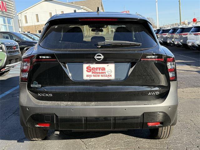 new 2025 Nissan Kicks car, priced at $27,360