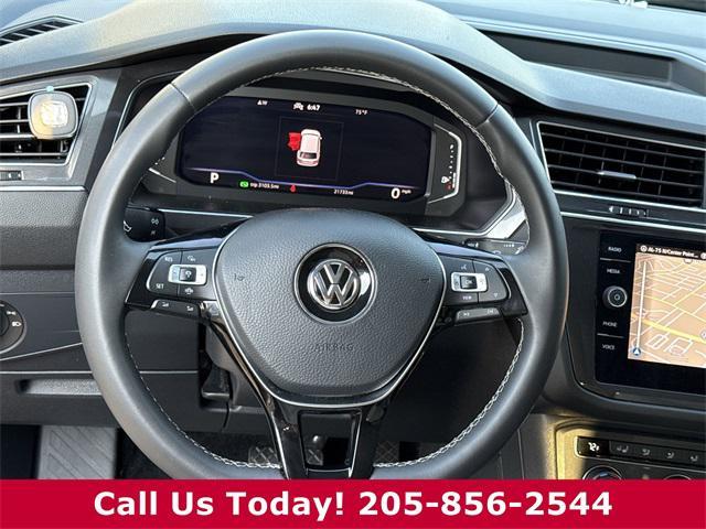 used 2021 Volkswagen Tiguan car, priced at $23,500