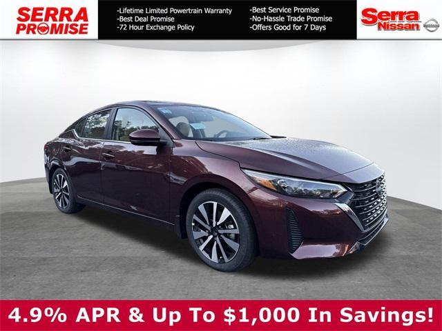 new 2025 Nissan Sentra car, priced at $24,825
