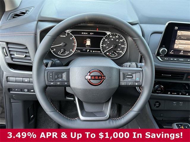 new 2025 Nissan Rogue car, priced at $33,449