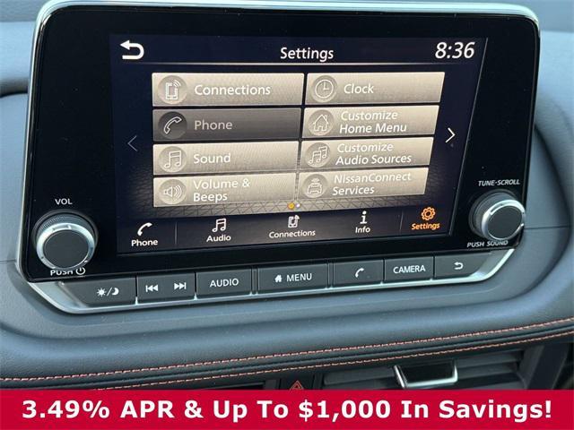 new 2025 Nissan Rogue car, priced at $33,449