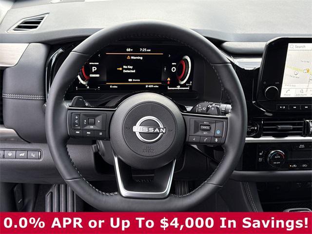 new 2025 Nissan Pathfinder car, priced at $48,196