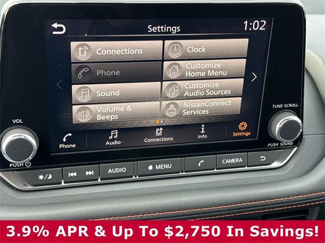 new 2025 Nissan Rogue car, priced at $33,851