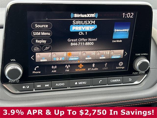 new 2025 Nissan Rogue car, priced at $33,851