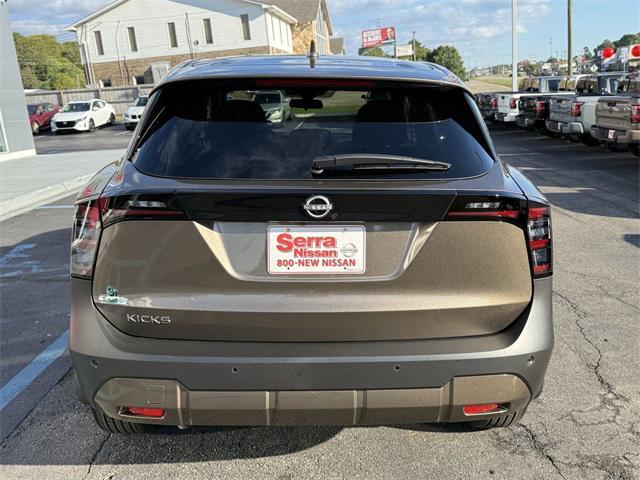 new 2025 Nissan Kicks car, priced at $24,995