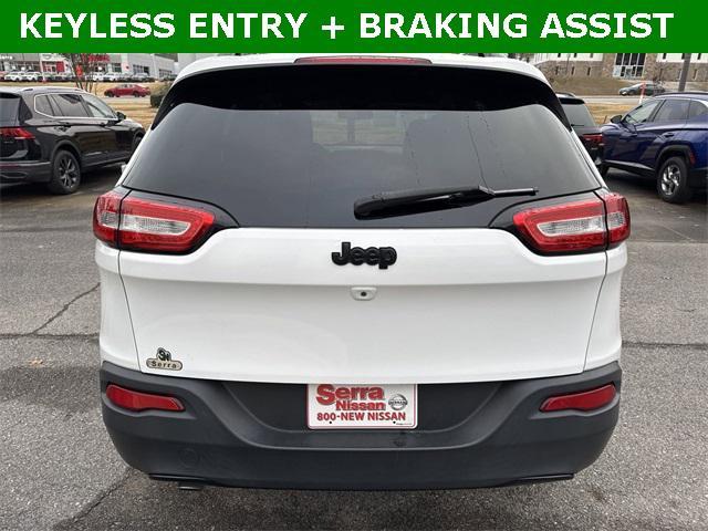 used 2018 Jeep Cherokee car, priced at $14,212