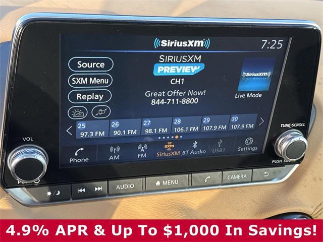 new 2025 Nissan Sentra car, priced at $24,825