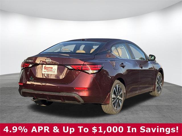 new 2025 Nissan Sentra car, priced at $24,825