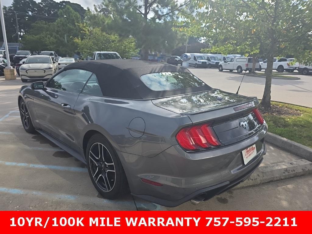 used 2021 Ford Mustang car, priced at $21,950