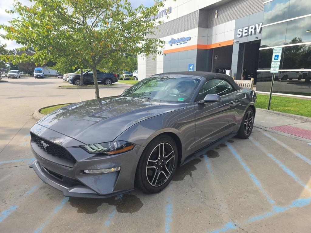 used 2021 Ford Mustang car, priced at $22,750