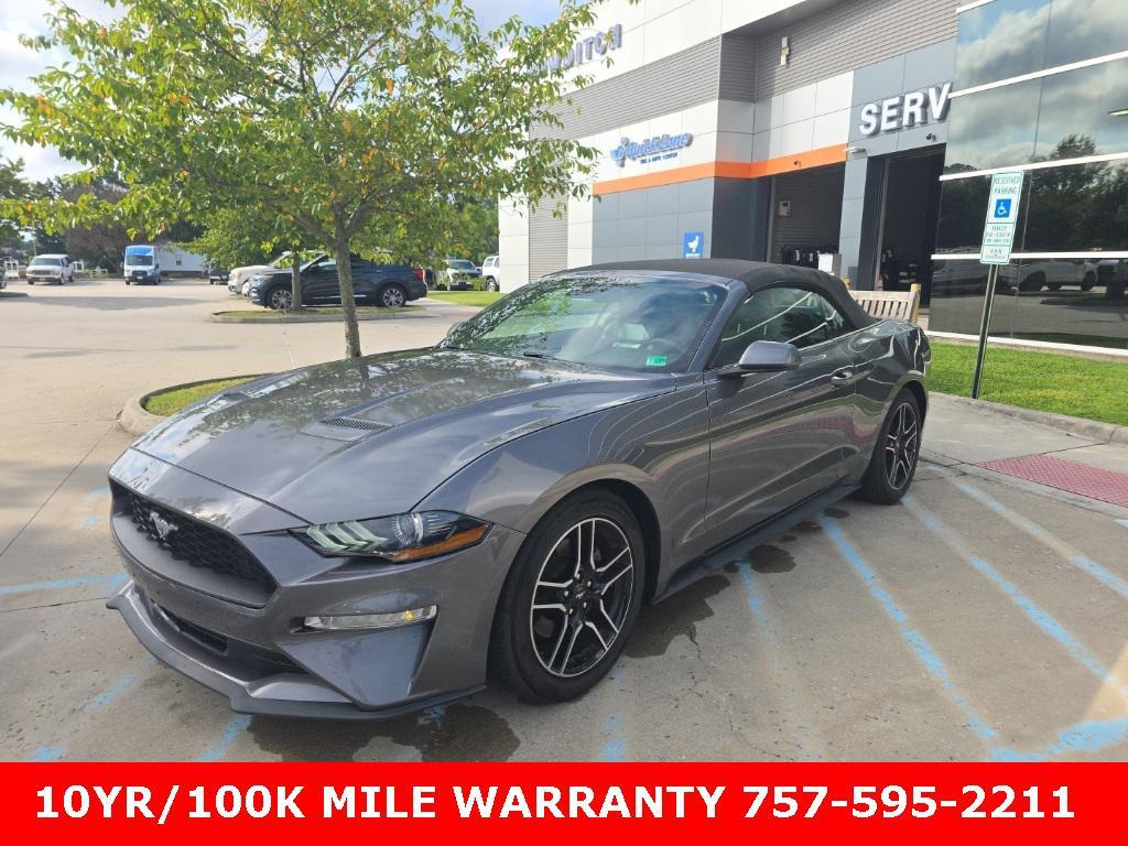used 2021 Ford Mustang car, priced at $21,950