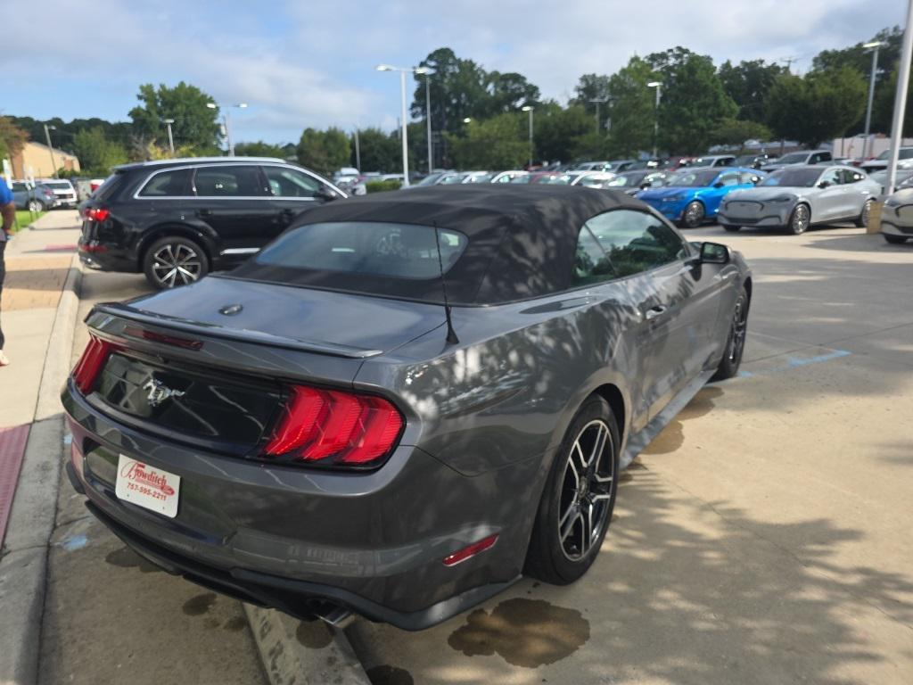 used 2021 Ford Mustang car, priced at $22,750