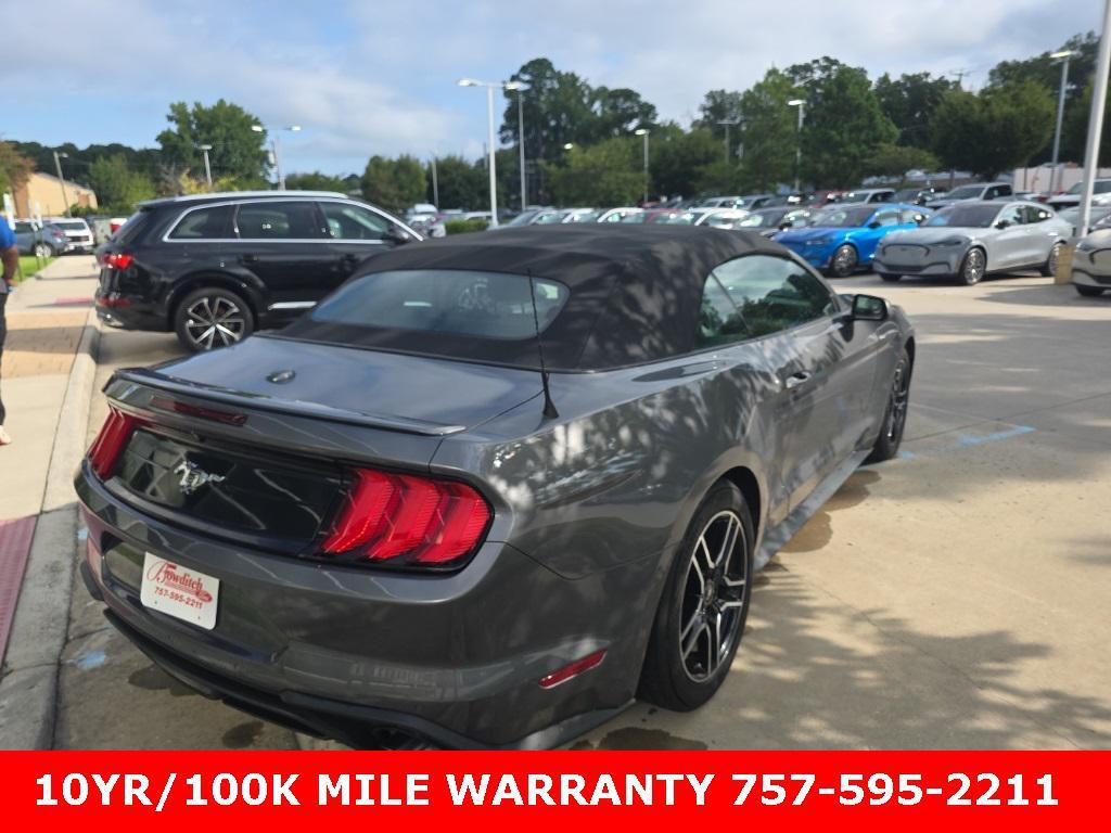 used 2021 Ford Mustang car, priced at $21,950