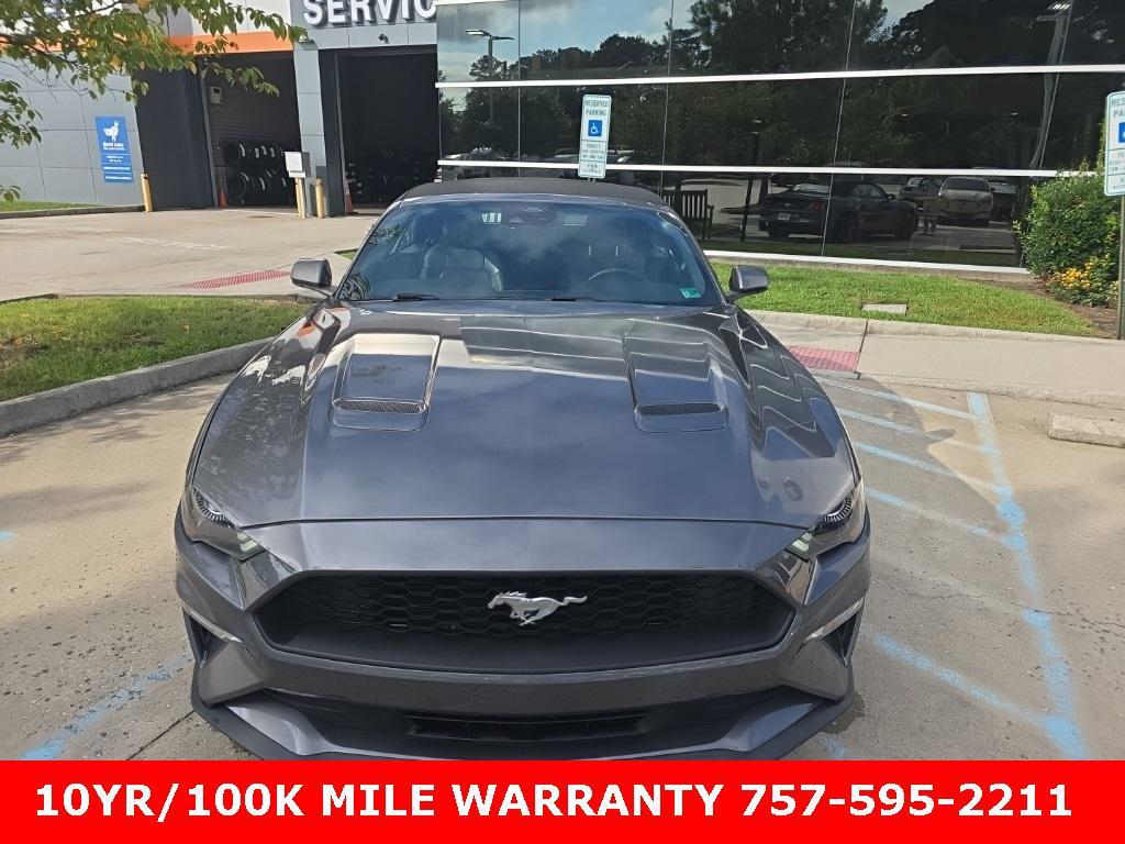 used 2021 Ford Mustang car, priced at $21,950