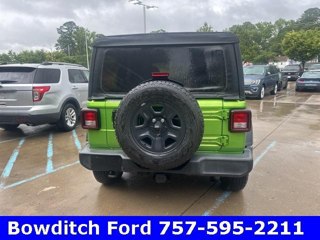 used 2018 Jeep Wrangler Unlimited car, priced at $18,900