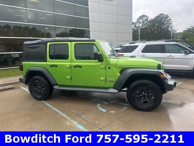 used 2018 Jeep Wrangler Unlimited car, priced at $18,900
