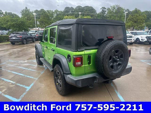 used 2018 Jeep Wrangler Unlimited car, priced at $18,900