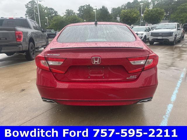 used 2021 Honda Accord car, priced at $23,900