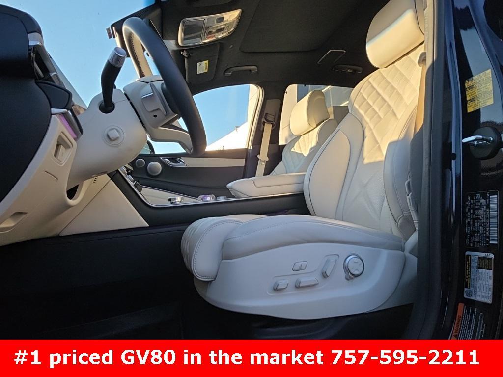 used 2025 Genesis GV80 car, priced at $60,950